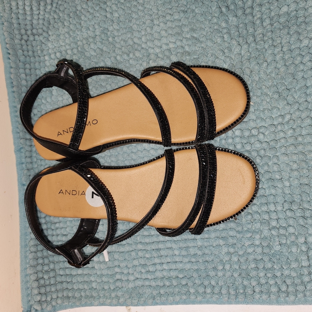 Andiamo Women's Black Sandals